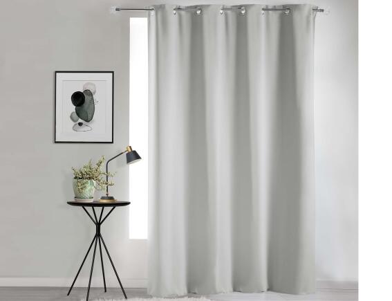Κουρτίνα Συσκότισης Occult Douceur d'intérieur με τρουκς και διαστάσεις 135x280cm - Pearl