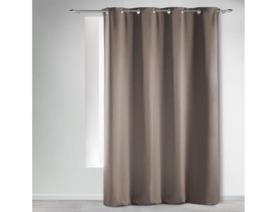 Douceur d'intérieur Occult Κουρτίνα Συσκότισης 135x280cm Hazelnut