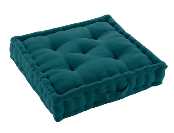 Douceur d'intérieur Twily  Διακοσμητικό Μαξιλάρι Δαπέδου 50x50x10cm Emerald Green