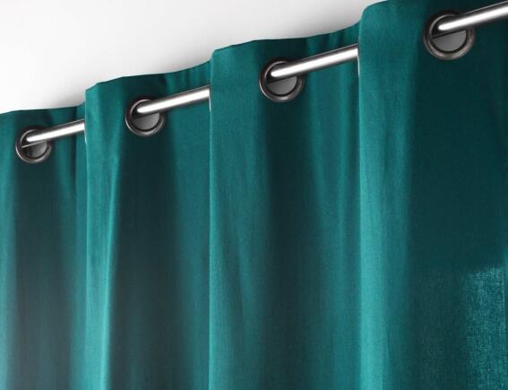 Douceur d'intérieur Twily Κουρτίνα Παραθύρου Mέτριας Σκίασης 135x260cm Emerald Green