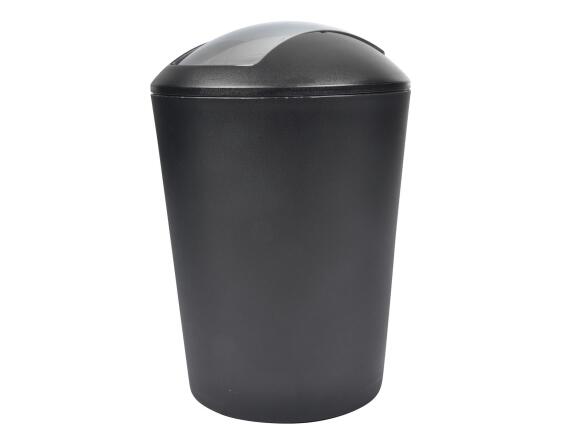 Καλάθι απορριμμάτων Douceur d'intérieur με χωρητικότητα 5.6L και διαστάσεις  19.7x28.5cm - Black