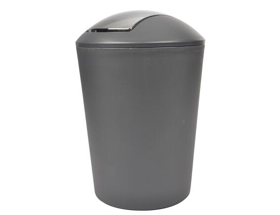 Καλάθι απορριμμάτων Douceur d'intérieur με χωρητικότητα 5.6L και διαστάσεις  19.7x28.5cm - Charcoal Grey