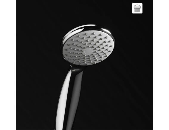 Τηλέφωνο Μπάνιου Hydro Douceur d'Intérieur με 1 λειτουργία ροής και σύνδεσμο εξοικονόμησης νερού - Chrome