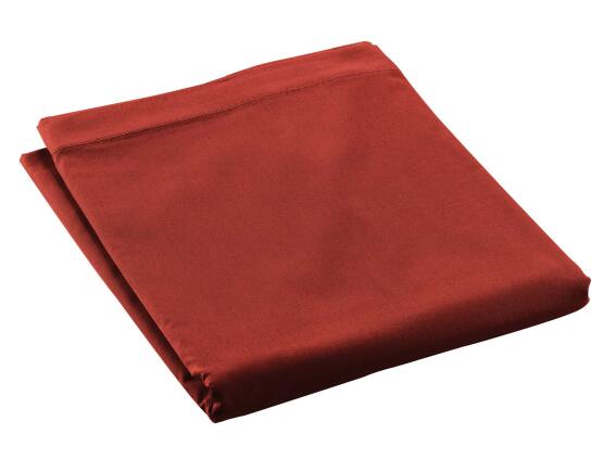 Σεντόνι Υπέρδιπλo Percaline Douceur d'intérieur από βαμβάκι περκάλι 78TC, με διαστάσεις 240x300cm - Tomette