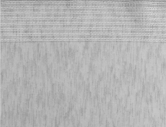 Douceur d'intérieur Ajourela Κουρτίνα Χαμηλής Σκίασης 140x280cm Γκρι