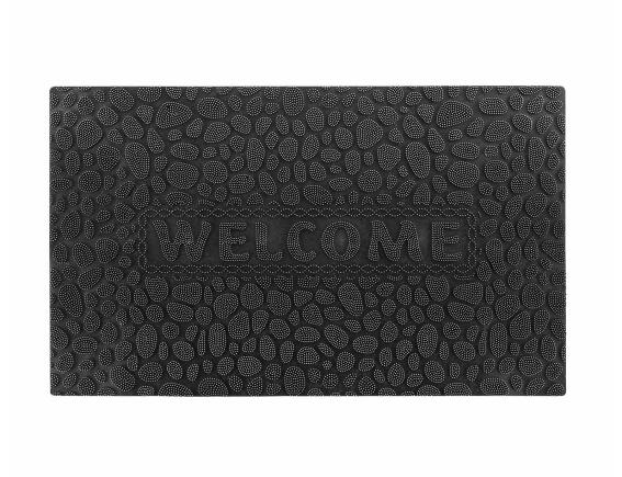 Douceur d'intérieur Αντιολισθητικό Χαλάκι εισόδου Venida  με διαστάσεις 44x74cm - Black