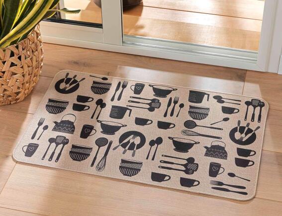 Douceur dintérieur Πατάκι Κουζίνας & Εσωτερικού Kitchen  με αντιολισθητική επένδυση και διαστάσεις 45x75cm