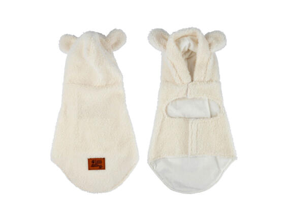 LoveStory Μπουφάν για σκύλο Wooly με ρυθμιζόμενο κλείσιμο με velcro - Μέγεθος S/25cm