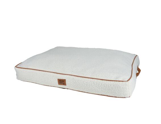 Κρεβάτι για σκύλο Wooly LoveStory με αφαιρούμενο κάλυμμα και διαστάσεις 80x60x10cm - S/M
