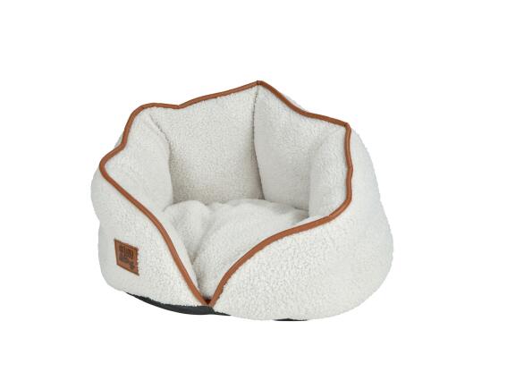 Κρεβάτι για σκύλο Wooly LoveStory με αντιολισθητικό πάτο και διαστάσεις 40x40x32cm