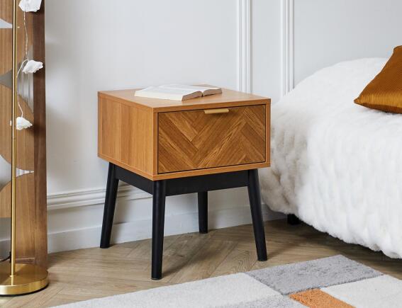 Κομοδίνο Felix Home Deco Factory με διαστάσεις 40x40x50cm