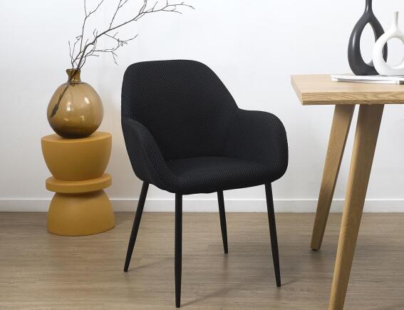 Καρέκλα Atomic Home Deco Factory με διαστάσεις 59x55.7x85cm - Black