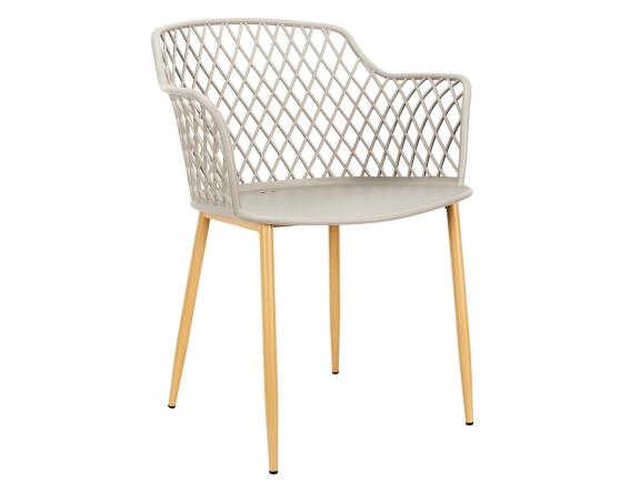 Home Deco Factory Malaga Καρέκλα Κήπου 54.1x62.2x80cm Taupe