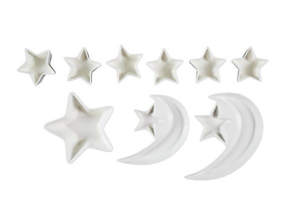 Σετ Σερβιρίσματος Starry Night Home Deco Factory - 9 τεμάχια