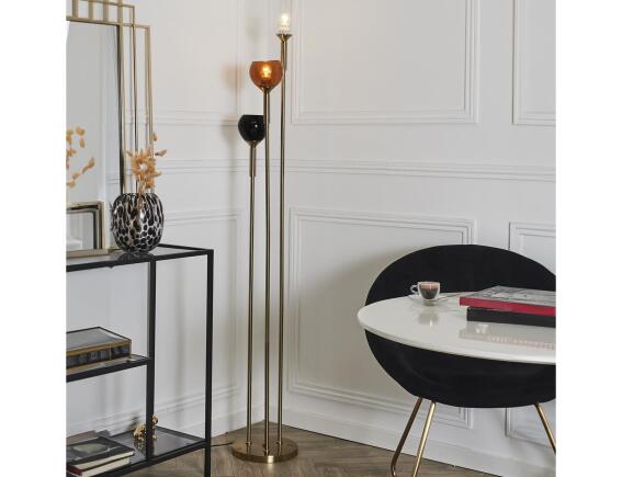 Home Deco Factory  Επιδαπέδιο φωτιστικό Tripod με λαμπτήρα E27 και διαστάσεις 32x25x150cm