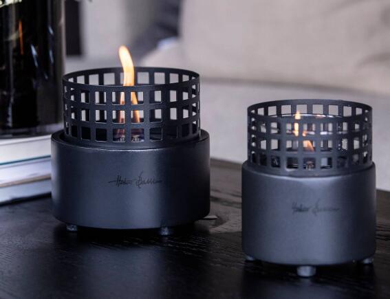 Επιτραπέζια Εστία Φωτιάς Signal Hill Tenderflame με διάρκεια καύσης 9 - 10 ώρες, χωρητικότητα δεξαμενής 300ml και διαστάσεις 12x14cm - Black