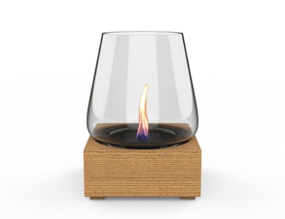 Επιτραπέζια Εστία Φωτιάς Poppy 17 Tenderflame με διάρκεια καύσης 4 - 5 ώρες, χωρητικότητα δεξαμενής 250ml και διαστάσεις 24x24x34.2cm - Natural