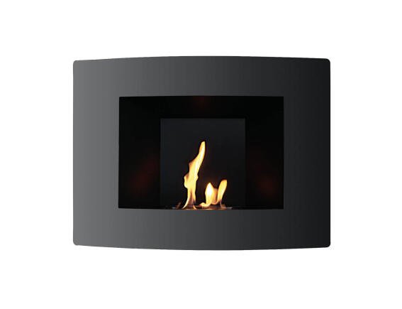 Tenderflame Wall Επιτοίχιο Tζάκι 1000ml με Διάρκεια Καύσης 3 - 4 Ώρες 82x23x60cm Μαύρο