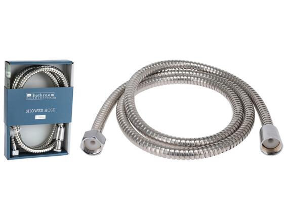 Σπιράλ Bathroom Solutions με μήκος 150cm και σύνδεσμο εξοικονόμησης νερού - Chrome