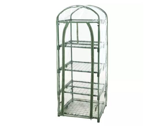 Θερμοκήπιο ProGarden με 4 ράφια και διαστάσεις 50x45x130cm