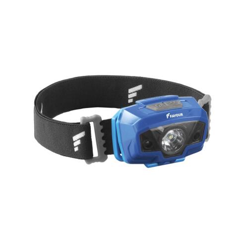 Favour H1632 Φακός Κεφαλής Μπαταρίας Led Αδιάβροχος IPX4 Με Μέγιστη Φωτεινότητα 230 lm
