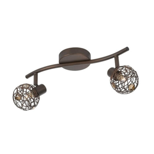 Μεταλλικό LED Φωτιστικό Σποτ Οροφής 2 x 28 W Hosta Massive 5581243PN