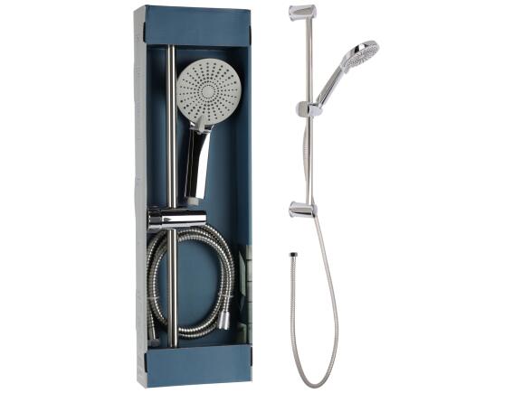 Bathroom Solutions Στήλη Ντουζ με 3 λειτουργίες και ύψος 60cm - Chrome
