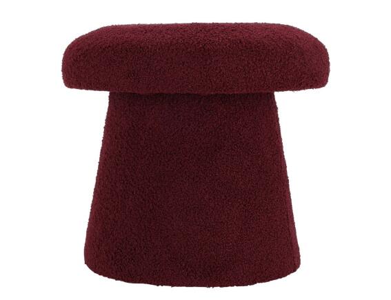 Σκαμπό Μανιτάρι με διαστάσεις 43x38cm - Burgundy