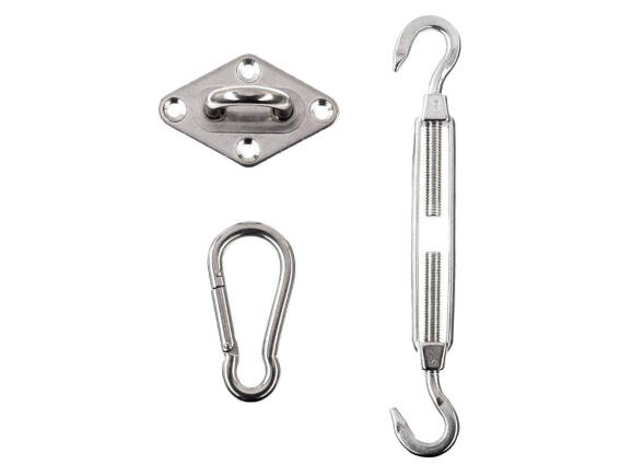 Hespéride Σετ Τοποθέτησης Πανιού Σκίασης για Τέντες - 3 τεμάχια