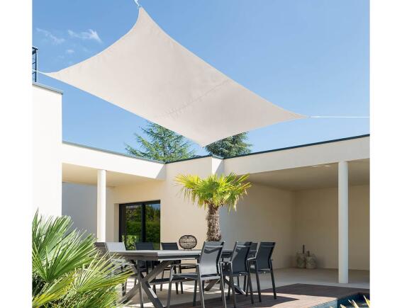 Hespéride Πανί Σκίασης Curacao ορθογώνιο, με διαστάσεις 4x3m - Wheat