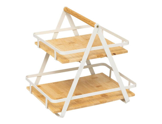 5five Ραφιέρα Οργάνωσης με 2 ράφια και διαστάσεις 30.5x22.5x29cm - White