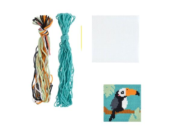 Colorem  Παιδικό Σετ Χειροτεχνίας με κέντημα Τουκάν - Ηλικίες 6 ετών και άνω