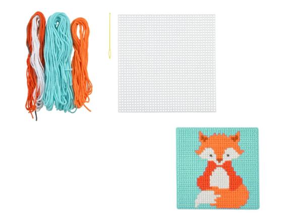 Colorem  Παιδικό Σετ Χειροτεχνίας με κέντημα Αλεπού - Ηλικίες 6 ετών και άνω