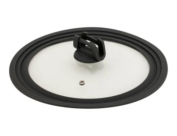 Universal Καπάκι για κατσαρόλες 5five με διαμέτρους 26cm, 28cm, 30cm και υποδοχή για κουτάλα