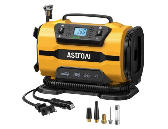 AstroAI Αντλία Ελαστικών Ρεύματος  ATJ-8366 με ισχύ 120W και ταχύτητα άντλησης 22 l/min
