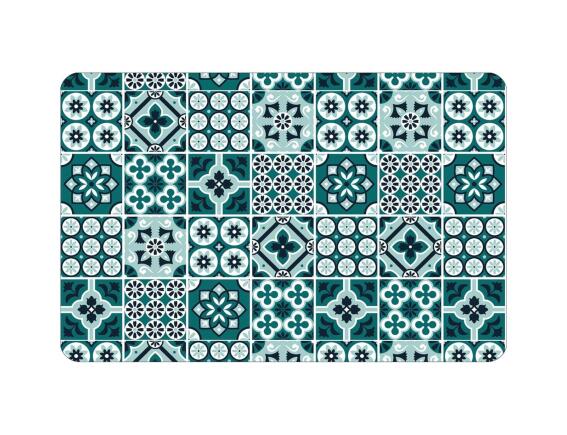 Douceur d'intérieur Σουπλά με διαστάσεις 45x30cm - Emerald Green