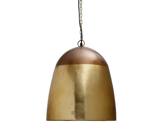 PTMD Luxury Living Φωτιστικό Οροφής Mervin Μονόφωτο, με λαμπτήρα E27 και διαστάσεις 41x41x43cm - Copper