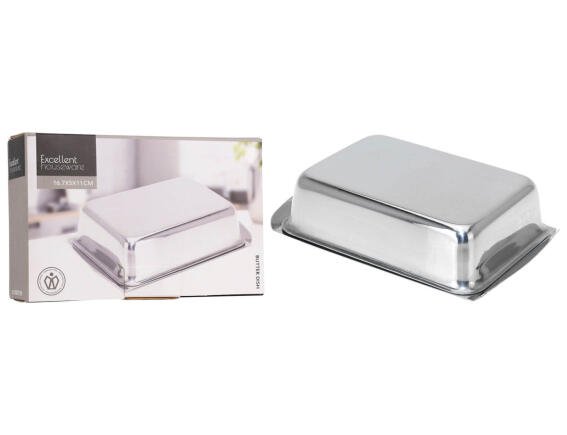 Βουτυριέρα Excellent Houseware με διαστάσεις 16.7x5x11cm