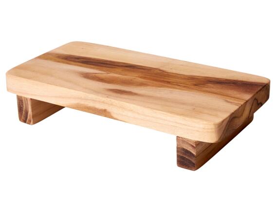 Δίσκος Σερβιρίσματος από Ξύλο Τeak, με διαστάσεις 25.5x13x5cm