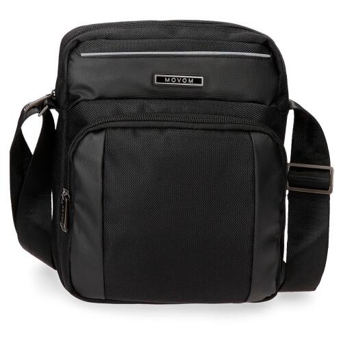 Movom Τσαντάκι ώμου με θέση tablet 22x27x10cm σειρά Clark Black