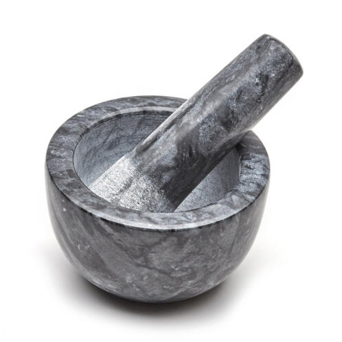 Tadar Γουδί και Γουδοχέρι από Πέτρα 10 x 6 cm 5907558767674