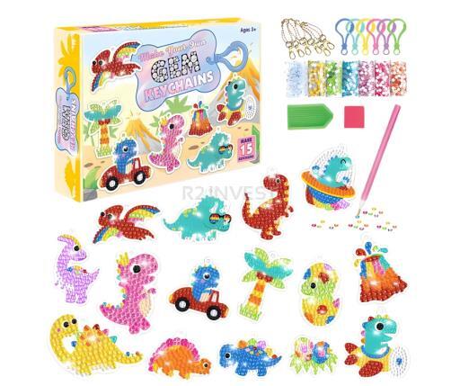 Σετ Διαμαντένιου Κεντήματος – Αυτοκόλλητα Δεινόσαυροι 20 x 15,5 x 4 cm 5908222241728 SPM