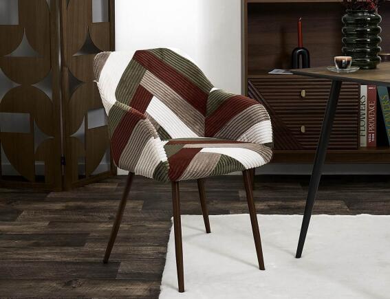 Home Deco Factory Πολυθρόνα Scott με διαστάσεις 55.5x61x82cm