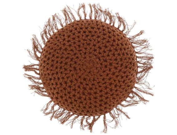 Unique Living Tufo Διακοσμητικό Μαξιλάρι 45x45cm Καφέ