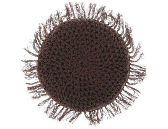 Unique Living Tufo Διακοσμητικό Μαξιλάρι 45x45cm Dark Brown