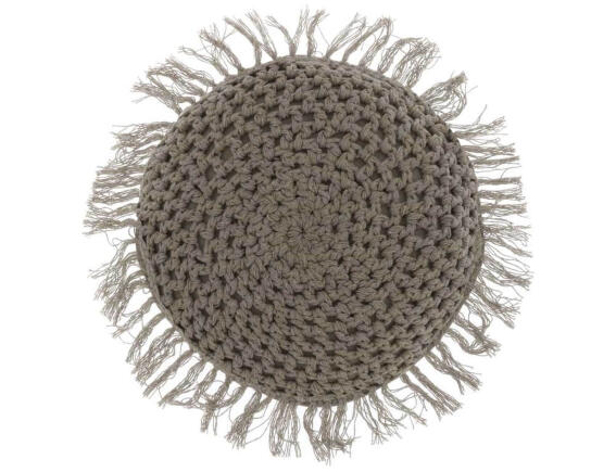 Unique Living Tufo Διακοσμητικό Μαξιλάρι 45x45cm Γκρι