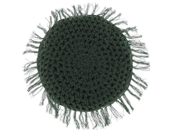 Unique Living Tufo Διακοσμητικό Μαξιλάρι 45x45cm Dark Green