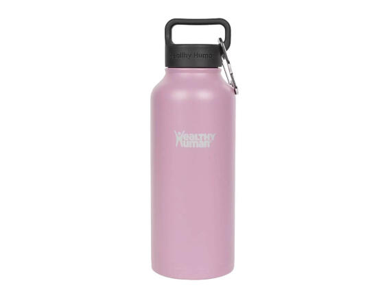 Μπουκάλι Θερμός Stein Healthy Human με χωρητικότητα 950ml και διατήρηση θερμοκρασίας 12h ζεστό / 24h κρύο - Petal Pink