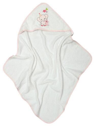 Κάπα κεντητή Elephant Pink 75x75