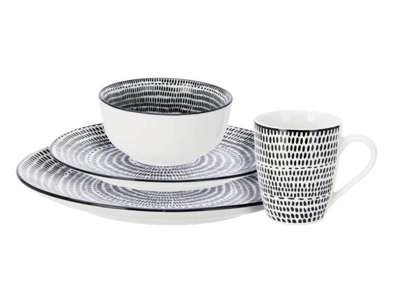 Excellent Houseware Σετ Δείπνου Staccato - 16 τεμάχια